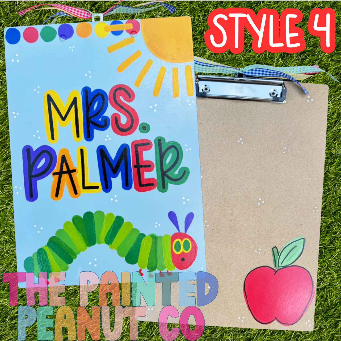 Custom hand painted Clipboard