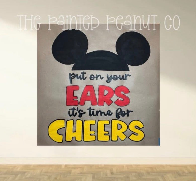 Small 3 foot Custom Banner