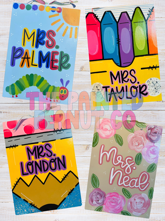 Custom hand painted Clipboard